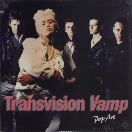 Transvision Vamp Pop Art vinyl LP album (LP record) US TVVLPPO27608
