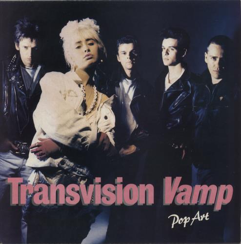Transvision Vamp Pop Art vinyl LP album (LP record) UK TVVLPPO772138