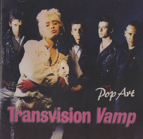 Transvision Vamp Pop Art CD album (CDLP) UK TVVCDPO85338