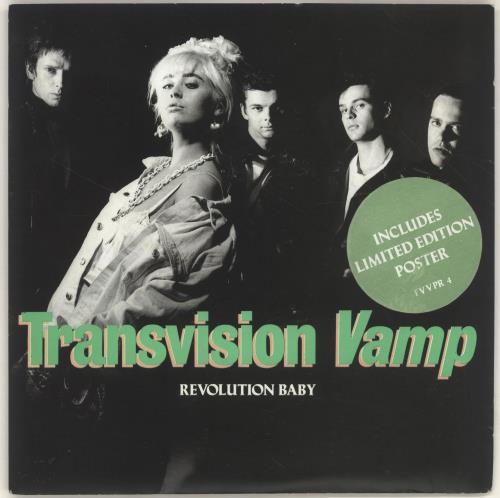 Transvision Vamp Revolution Baby 7" vinyl single (7 inch record / 45) UK TVV07RE183264