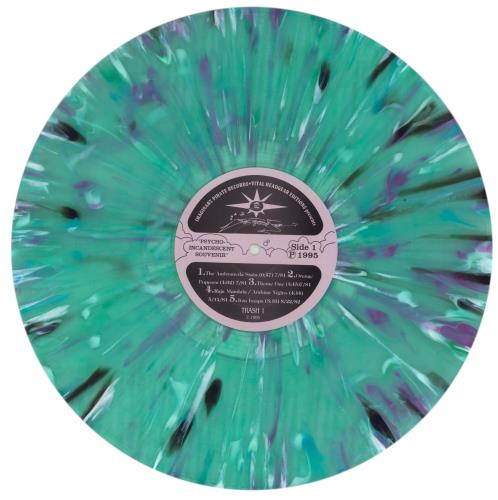 Trash 1 Psychoincandescent Souvenir - Splattered Vinyl vinyl LP album (LP record) US 59MLPPS856367