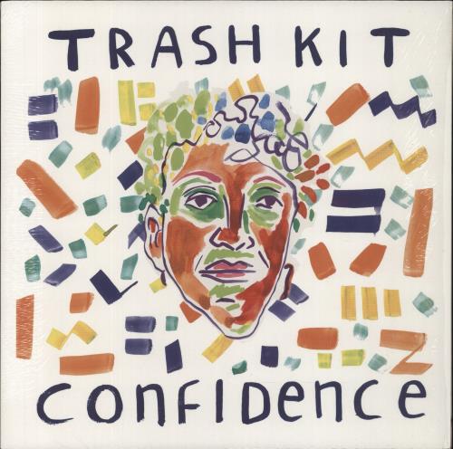 Trash Kit Confidence - White Vinyl vinyl LP album (LP record) UK 3WQLPCO858523