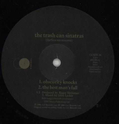Trashcan Sinatras Obscurity Knocks 12" vinyl single (12 inch record / Maxi-single) UK TCS12OB82564