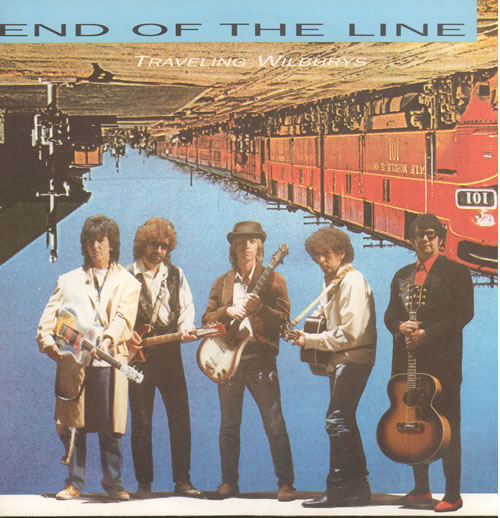 Traveling Wilburys End Of The Line 7" vinyl single (7 inch record / 45) German TRV07EN132328