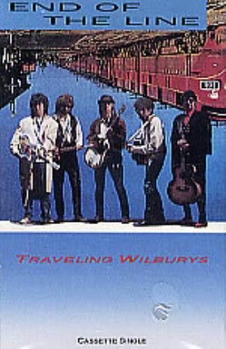 Traveling Wilburys End Of The Line cassette single US TRVCSEN287424
