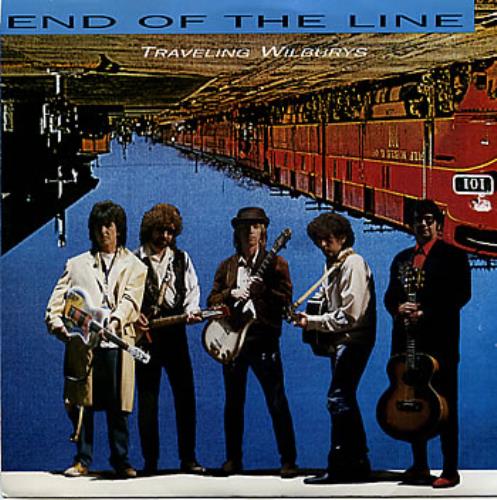 Traveling Wilburys End Of The Line 7" vinyl single (7 inch record / 45) US TRV07EN58276