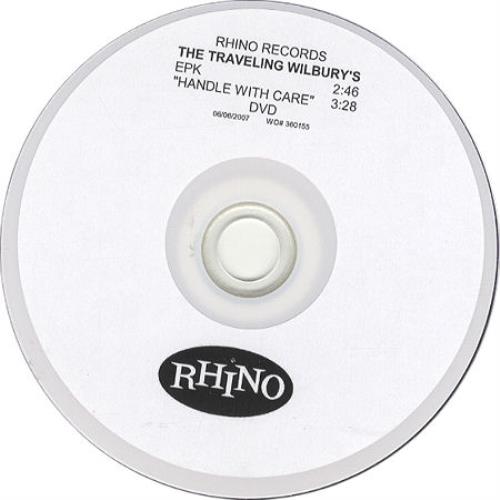 Traveling Wilburys Handle With Care promo DVD-R US TRVDRHA424243