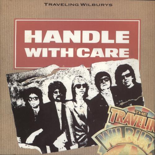 Traveling Wilburys Handle With Care 7" vinyl single (7 inch record / 45) UK TRV07HA872415