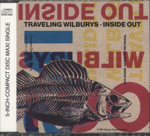 Traveling Wilburys Inside Out CD single (CD5 / 5") German TRVC5IN100780