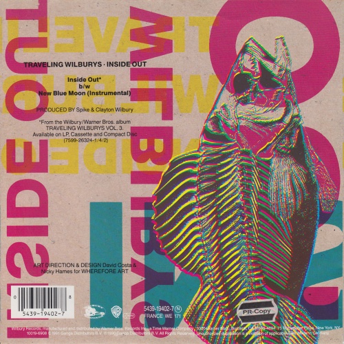 Traveling Wilburys Inside Out 7" vinyl single (7 inch record / 45) German TRV07IN55867