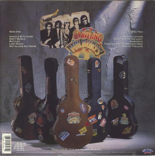 Traveling Wilburys Volume One - EX vinyl LP album (LP record) UK TRVLPVO183482