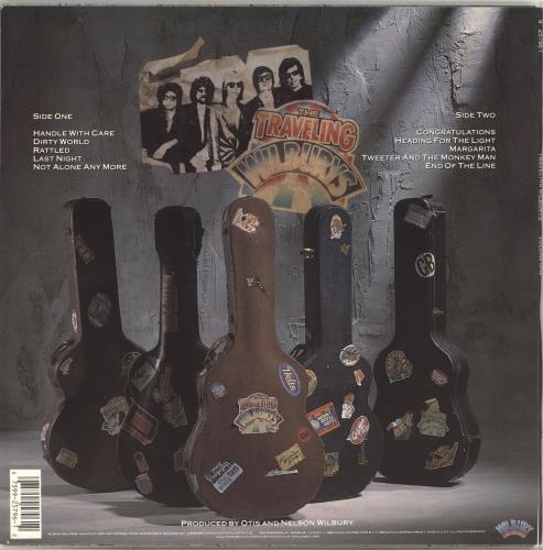 Traveling Wilburys Volume One - EX vinyl LP album (LP record) US TRVLPVO74586