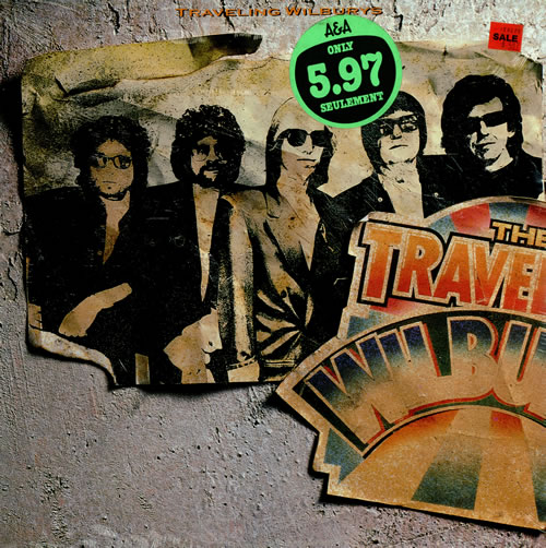 Traveling Wilburys Volume One - Sealed vinyl LP album (LP record) Canadian TRVLPVO458148
