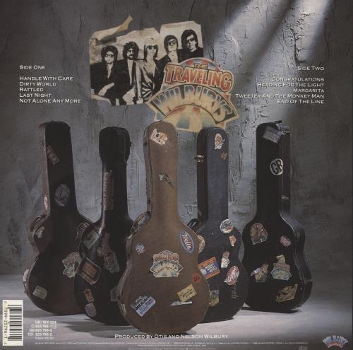 Traveling Wilburys Volume One vinyl LP album (LP record) UK TRVLPVO835418