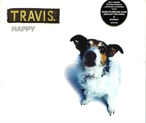 Travis (90s) Happy 2-CD single set (Double CD single) UK RVS2SHA195539