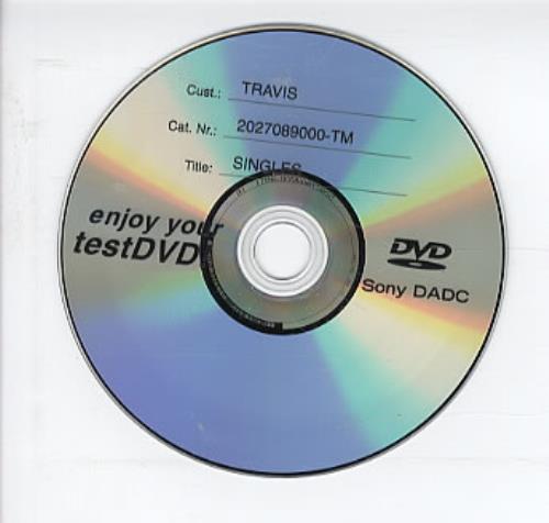 Travis (90s) Singles DVD UK RVSDDSI308296