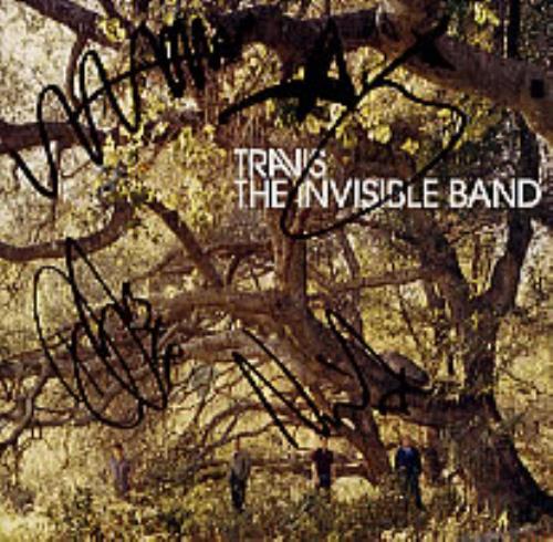Travis (90s) The Invisible Band - Autographed CD album (CDLP) UK RVSCDTH230303