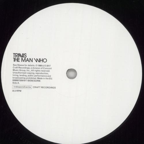 Travis (90s) The Man Who vinyl LP album (LP record) UK RVSLPTH774849