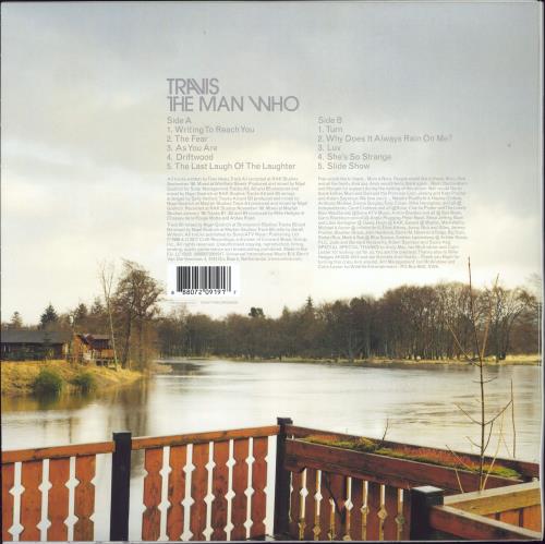 Travis (90s) The Man Who vinyl LP album (LP record) UK RVSLPTH774849