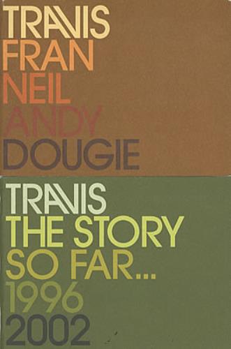 Travis (90s) The Story So Far 1996-2002/Fran Neil Andy Dougie book UK RVSBKTH317160