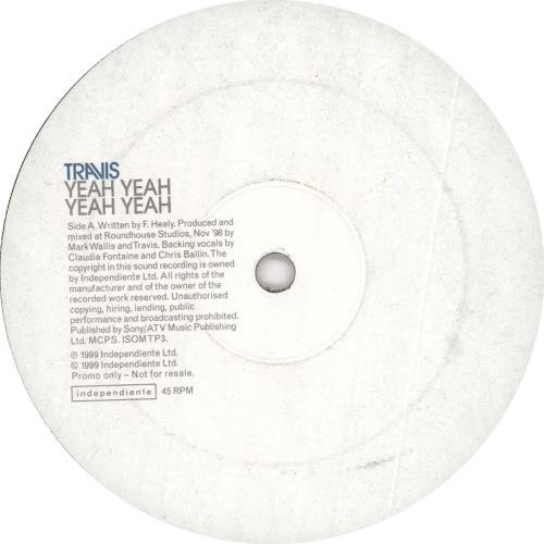 Travis (90s) Writing To Reach You 12" vinyl single (12 inch record / Maxi-single) UK RVS12WR196980