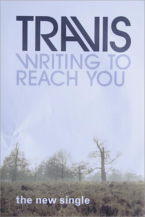 Travis (90s) Writing To Reach You poster UK RVSPOWR527888
