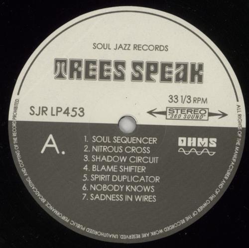 Trees Speak OHMS vinyl LP album (LP record) UK 9WNLPOH871120