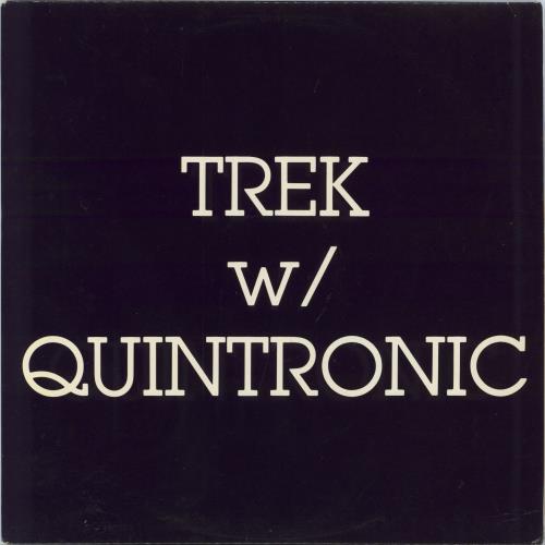 Trek W/ Quintronic Trek W/ Quintronic vinyl LP album (LP record) US 4RLLPTR797312