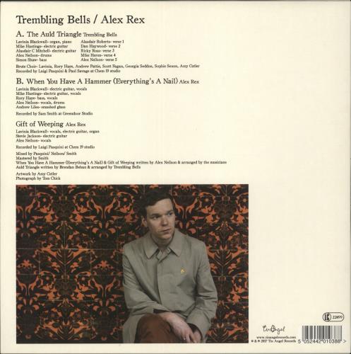 Trembling Bells The Auld Triangle 10" vinyl single (10 inch record) UK 94F10TH881842