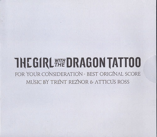 Trent Reznor Girl With The Dragon Tattoo 2 CD album set (Double CD) US UXS2CGI555975