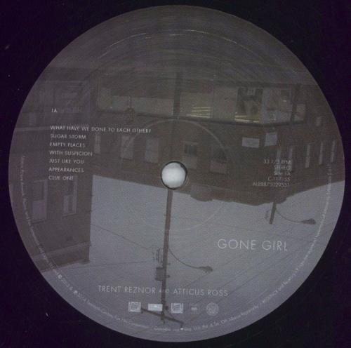 Trent Reznor Gone Girl - 180 Gram Vinyl 2-LP vinyl record set (Double LP Album) US UXS2LGO821787