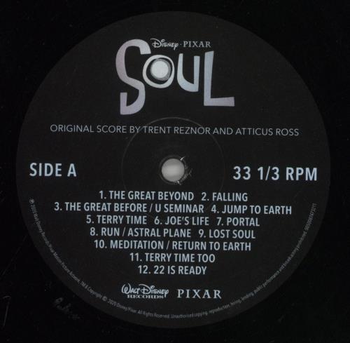 Trent Reznor Soul (Original Score) 2-LP vinyl record set (Double LP Album) UK UXS2LSO863193