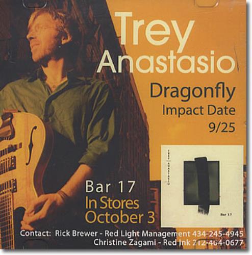 Trey Anastasio Dragonfly CD-R acetate US TRYCRDR386170