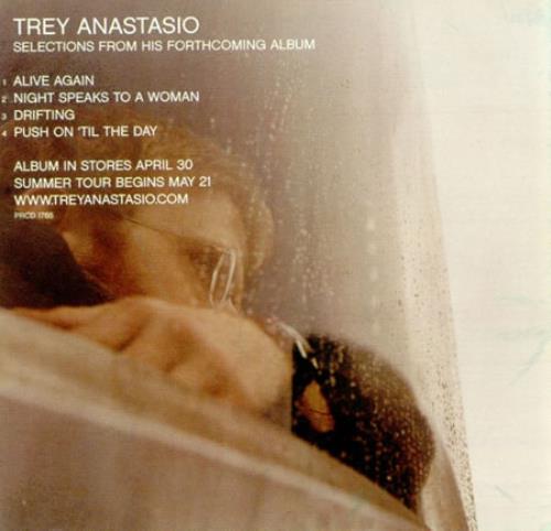 Trey Anastasio Selections From His Forthcoming Album CD single (CD5 / 5") US TRYC5SE220625