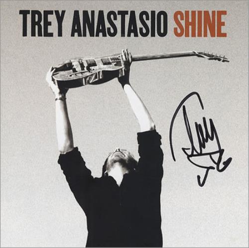 Trey Anastasio Shine - Autographed CD album (CDLP) US TRYCDSH384563