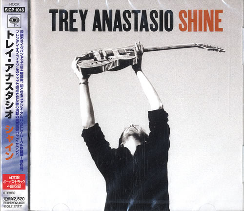 Trey Anastasio Shine CD album (CDLP) Japanese TRYCDSH506690