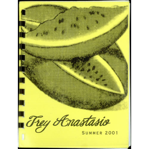 Trey Anastasio Summer 2001 Itinerary US TRYITSU528927