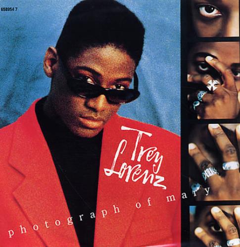 Trey Lorenz Photograph Of Mary 7" vinyl single (7 inch record / 45) Dutch TLZ07PH163726