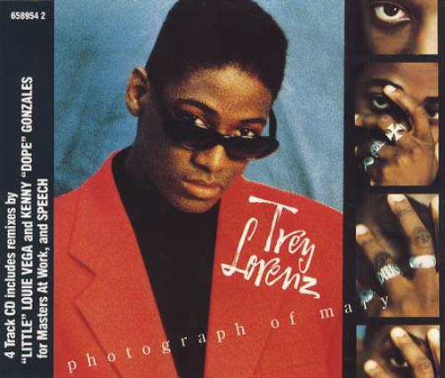 Trey Lorenz Photograph Of Mary CD single (CD5 / 5") UK TLZC5PH70076