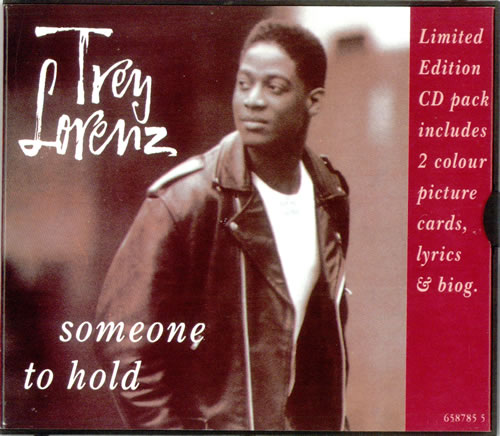 Trey Lorenz Someone To Hold - Inc Cards CD single (CD5 / 5") UK TLZC5SO73357