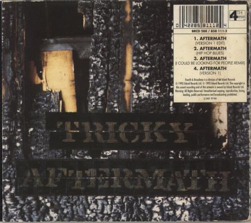 Tricky Aftermath CD single (CD5 / 5") UK TRKC5AF110938