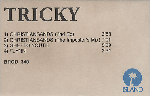Tricky Christiansands cassette single UK TRKCMCH278386
