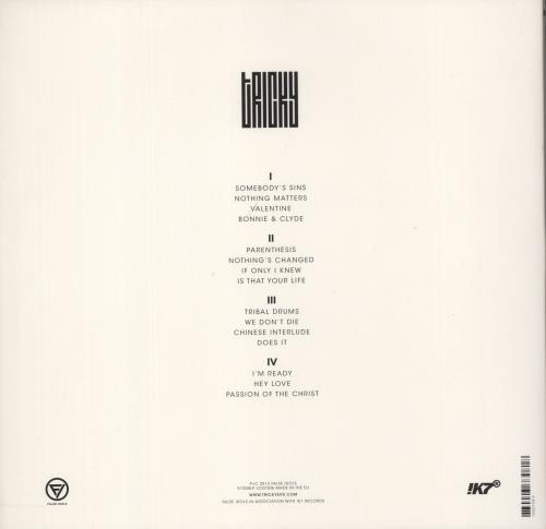Tricky False Idols 2-LP vinyl record set (Double LP Album) UK TRK2LFA866785