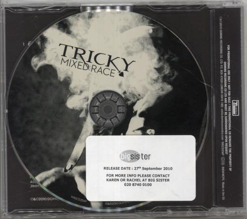 Tricky Mixed Race CD album (CDLP) UK TRKCDMI860624