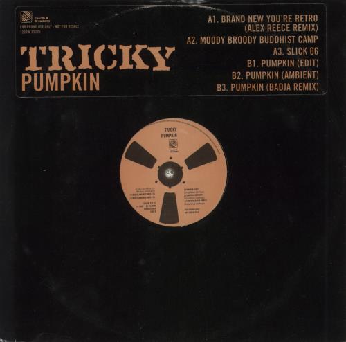 Tricky Pumpkin + Press Release 12" vinyl single (12 inch record / Maxi-single) UK TRK12PU868989