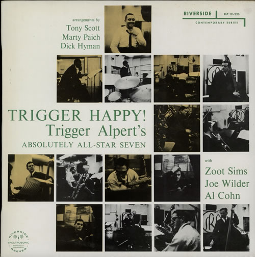 Trigger Alpert Trigger Happy! vinyl LP album (LP record) Spanish T6RLPTR567074