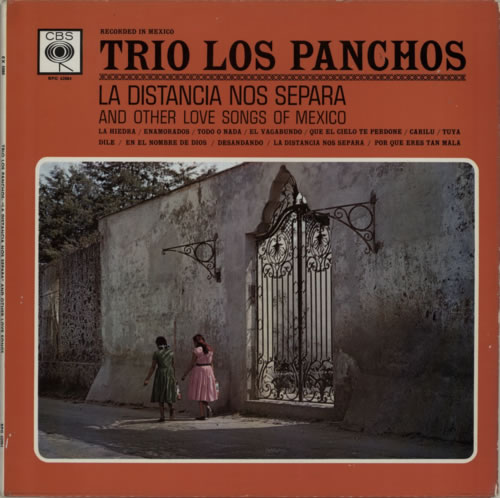 Trio Los Panchos La Distancia Nos Separa vinyl LP album (LP record) UK W6TLPLA622190