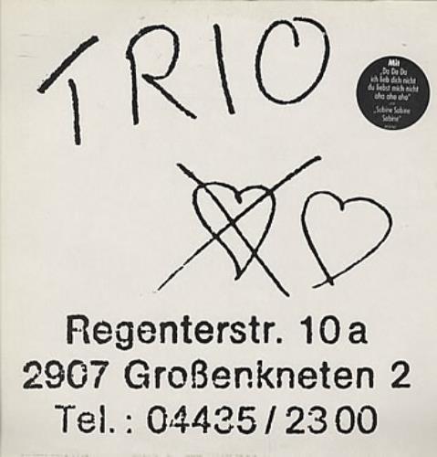 Trio Trio - Hype Stickered vinyl LP album (LP record) German TRILPTR306170