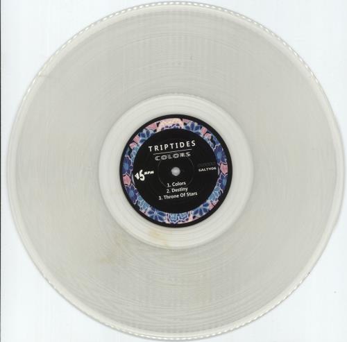Triptides Colors - Clear Vinyl 12" vinyl single (12 inch record / Maxi-single) Australian -TW12CO883536