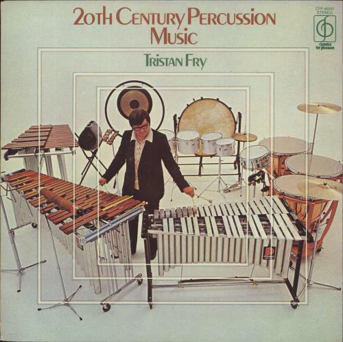Tristan Fry 20th Century Percussion Music vinyl LP album (LP record) UK XSILPTH644445